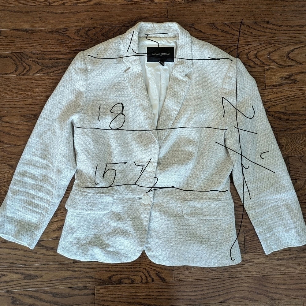 Banana Republic  jacket in jacquard fabric - Picture 8 of 8